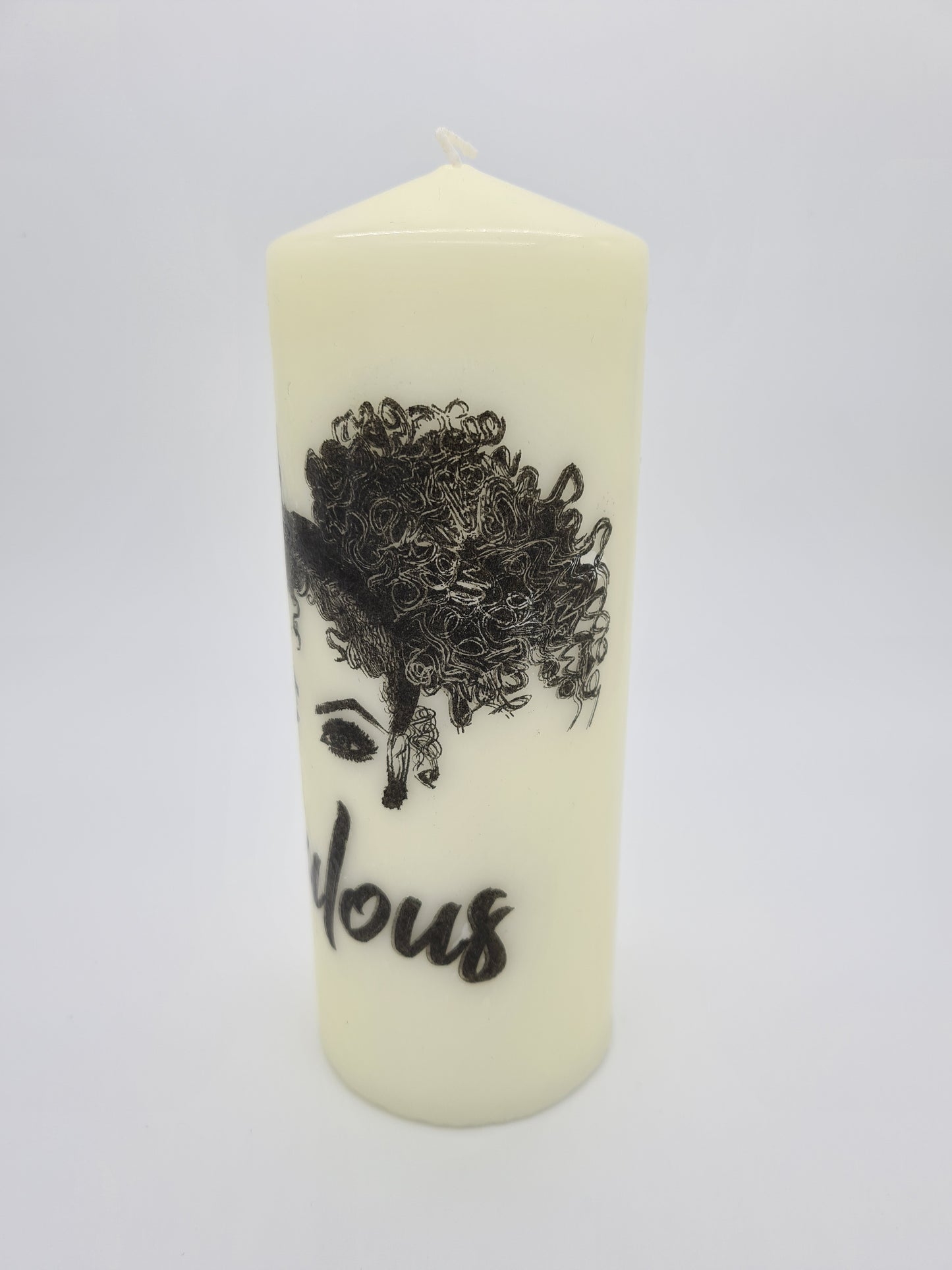 Decorative Pillar Candle || Fabulous Girl || Unique Gift || Home Décor || Various Sizes Available