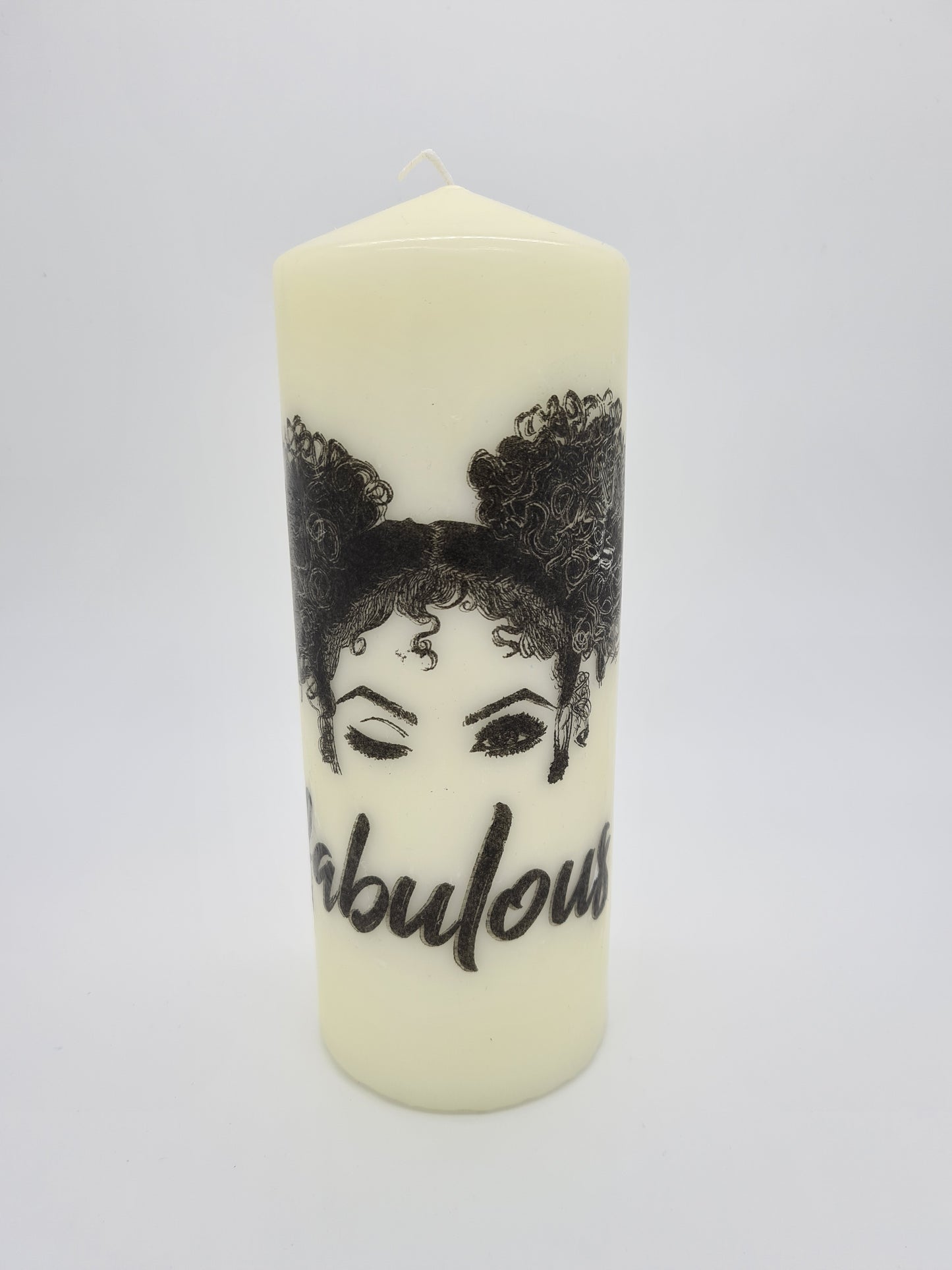 Decorative Pillar Candle || Fabulous Girl || Unique Gift || Home Décor || Various Sizes Available